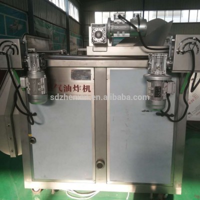 Electric heating fully-automatic frying machine